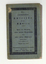 Die revolution&auml;ren Umtriebe in der Schweiz