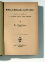 Biblisch-talmudische Medizin