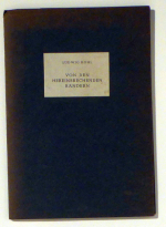 Von den hereinbrechenden R&auml;ndern