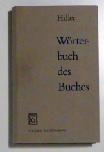 W&ouml;rterbuch des Buches