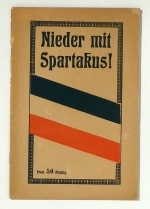 Nieder mit Spartakus!