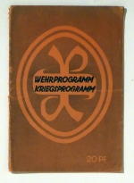 Wehrprogramm. Kriegsprogramm