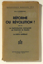 R&eacute;forme ou r&eacute;volution?