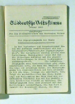 S&uuml;ddeutsche Volksstimme