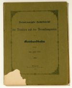 Dreiundzwanzigster Geschäftsbericht der Direktion und des Verwaltungsrates der Gotthardbahn an die am 24. Juni 1895 stattfindende Generalversammlung der Aktionäre