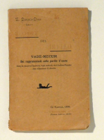 Codice del Duello. Vade-Mecum dei rappresentanti nelle partite d'onore