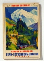 Illustrierter F&uuml;hrer durch das Berner Oberland und &uuml;ber die L&ouml;tschbergbahn