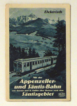 Mit der Appenzeller und S&auml;ntis-Bahn von Gossau und St. Gallen &uuml;ber Herisau nach dem S&auml;ntisgebiet