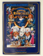 Circus Roncalli. Programm-Illustrierte Ausgabe 1995