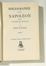 Bibliographie du temps de Napoléon comprenant l'histoire des Étas-unis