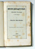 Ulrich Zwingli's Tod