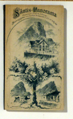 Die Alpen und ihr Vorland. Rundsicht vom Gipfel des Sentis (sic) 2504 Meter oder 8347 Schweizerfuss &uuml;ber Meer