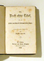 Ein Buch ohne Titel, aber f&uuml;r Kinder von sieben bis siebenmal sieben Jahren