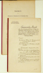 [Bericht &uuml;ber Sprengversuche an der Gotthardbahn]