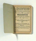 S&auml;ngerfreund. Schweiz[erisches]Taschenliedertextbuch