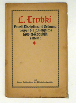 Arbeit, Disziplin und Ordnung werden die sozialistische Sowjet-Republik retten!