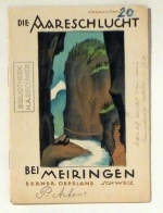 Die Aareschlucht bei Meiringen