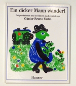 Ein dicker Mann wandert