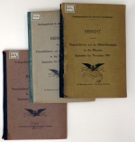 Bericht über die Versuchsfahrten auf der Militär-Eisenbahn