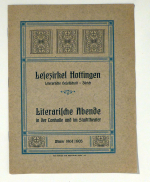 Literarische Abende in der Tonhalle und im Stadttheater