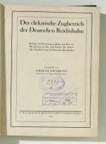 Der elektrische Zugebetrieb der Deutschen Reichsbahn