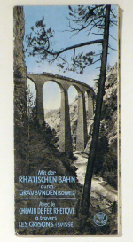 Mit der Rhätischen Bahn durch Graubünden (Schweiz)
