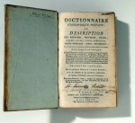 Dictionnaire g&eacute;ographique portatif, ou