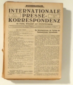 Internationale Presse-Korrespondenz f&uuml;r Politik, Wirtschaft und Arbeiterbewegung