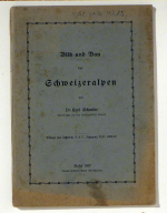 Bild und Bau der Schweizeralpen