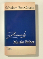 Zwiesprache mit Martin Buber
