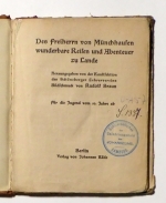 Des Freiherrn von M&uuml;nchhausen wunderbare Reisen und Abenteuer