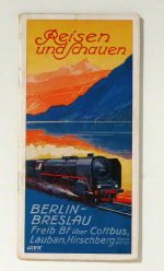 Berlin - Breslau, Freib Bf &uuml;ber Cottbus, Lauban, Hirschberg, Riesengebirge