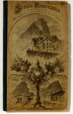 Die Alpen und ihr Vorland. Rundsicht vom Gipfel des Sentis (sic) 2504 Meter oder 8347 Schweizerfuss &uuml;ber Meer