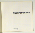 Musikinstrumente