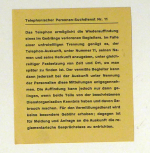 Telephonischer Personen-Suchdienst Nr. 11