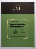Typographische Monatsbl&auml;tter