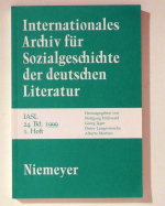 Internationales Archiv f&uuml;r Sozialgeschichte der deutschen Literatur