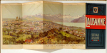 Vue de Lausanne et des Alpes