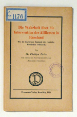 Die Wahrheit über die Intervention der Alliierten in Russland