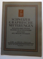 Schweizer Graphische Mitteilungen