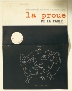 La proue de la table