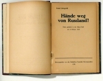 H&auml;nde weg von Russland - Die Bildung russischer nationaler Formationen an der baltischen Front - Drei Konferenzen - Die d&uuml;stere Zeit der sibirischen Reaktion
