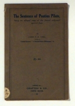 The sentence of Pontius Pilate