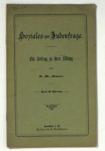 Soziales zur Judenfrage