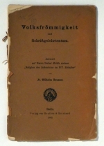 Volksfr&ouml;mmigkeit und Schriftgelehrtentum