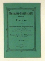Museums-Gesellschaft (Webern) in Bern