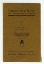 Talmudisch-rabbinische S&auml;tze &uuml;ber Rechtsbeziehungen zu Nichtjuden