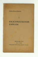 Erschreckende Zahlen