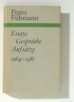 Essays, Gespr&auml;che, Aufs&auml;tze