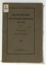 Reimchronik des Appenzellerkrieges (1400-1404)
